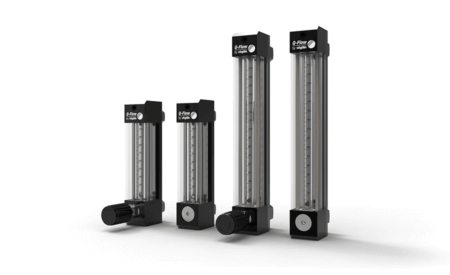 帶有(you)2種測量管尺寸的(de)可變面積流量計(ji)Q-Flow